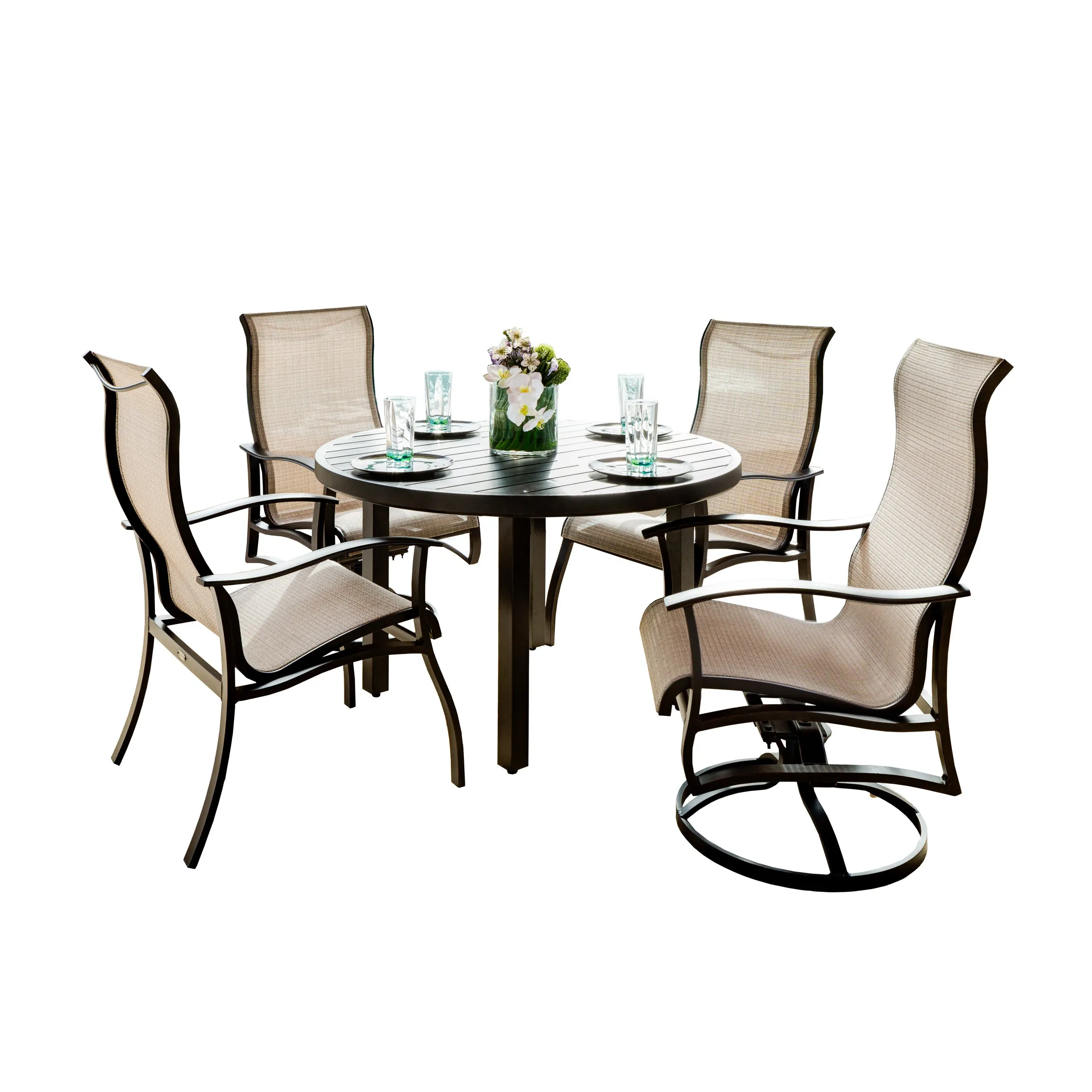 Albany Sling 5 Piece Dining Set