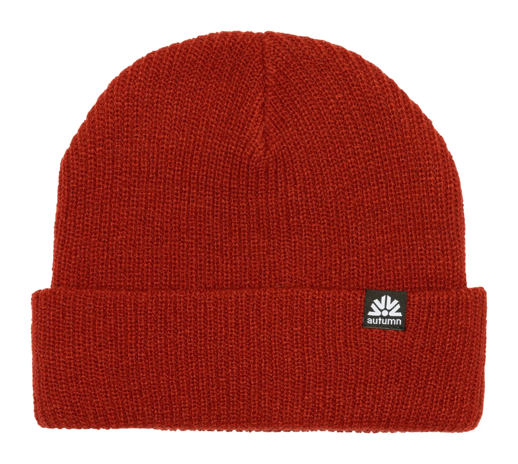 Autumn Simple Beanie - Burnt Henna