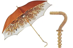 Classic fancy umbrella with wonderful handle