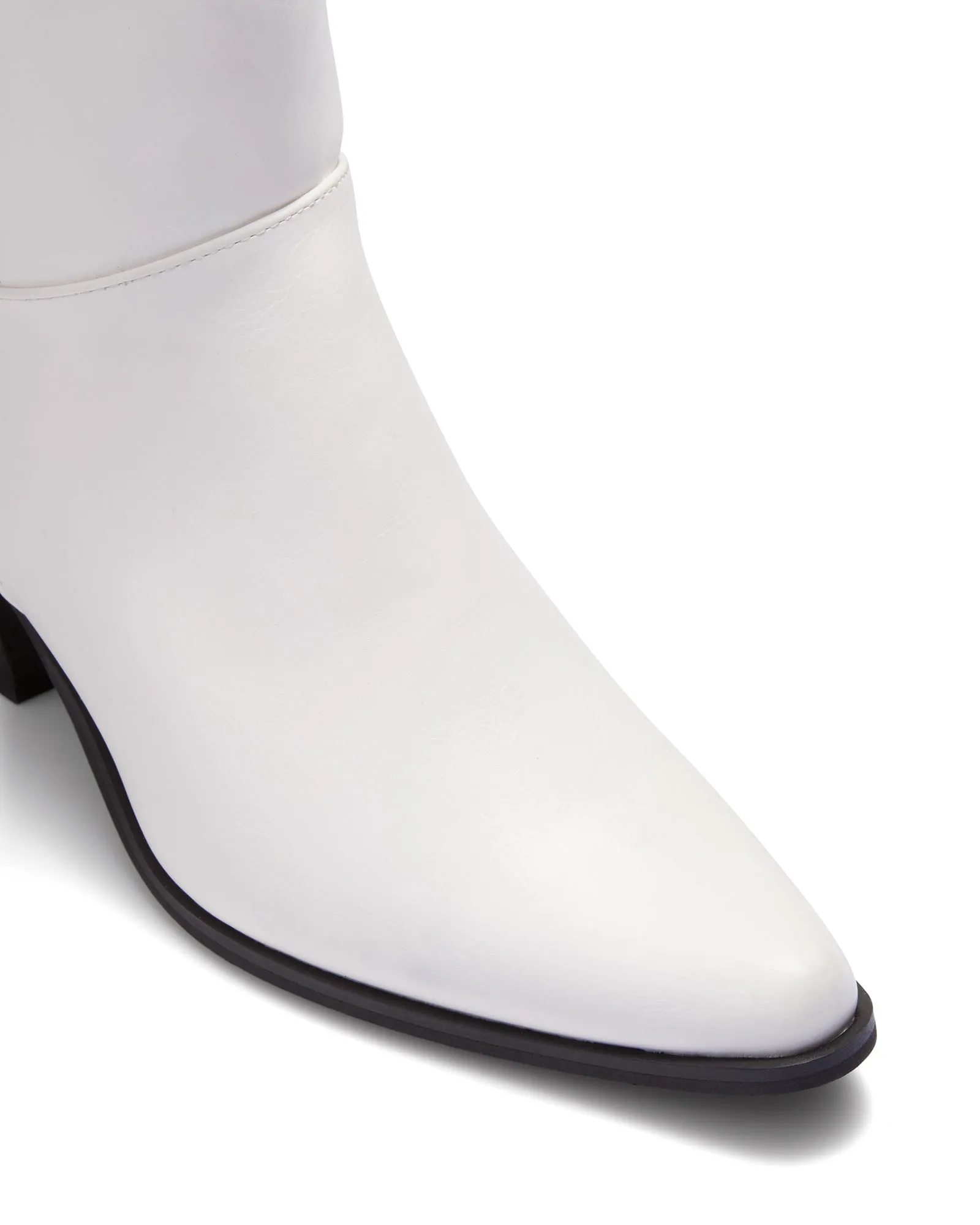 Cyrus Cowboy Boot White