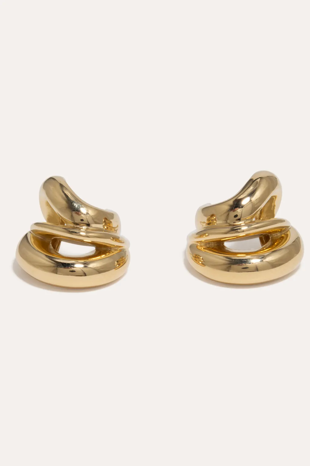 Dollop - Gold Vermeil Earrings