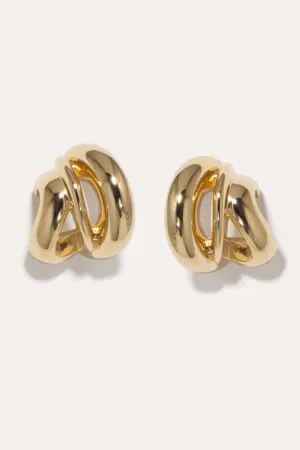 Dollop - Gold Vermeil Earrings