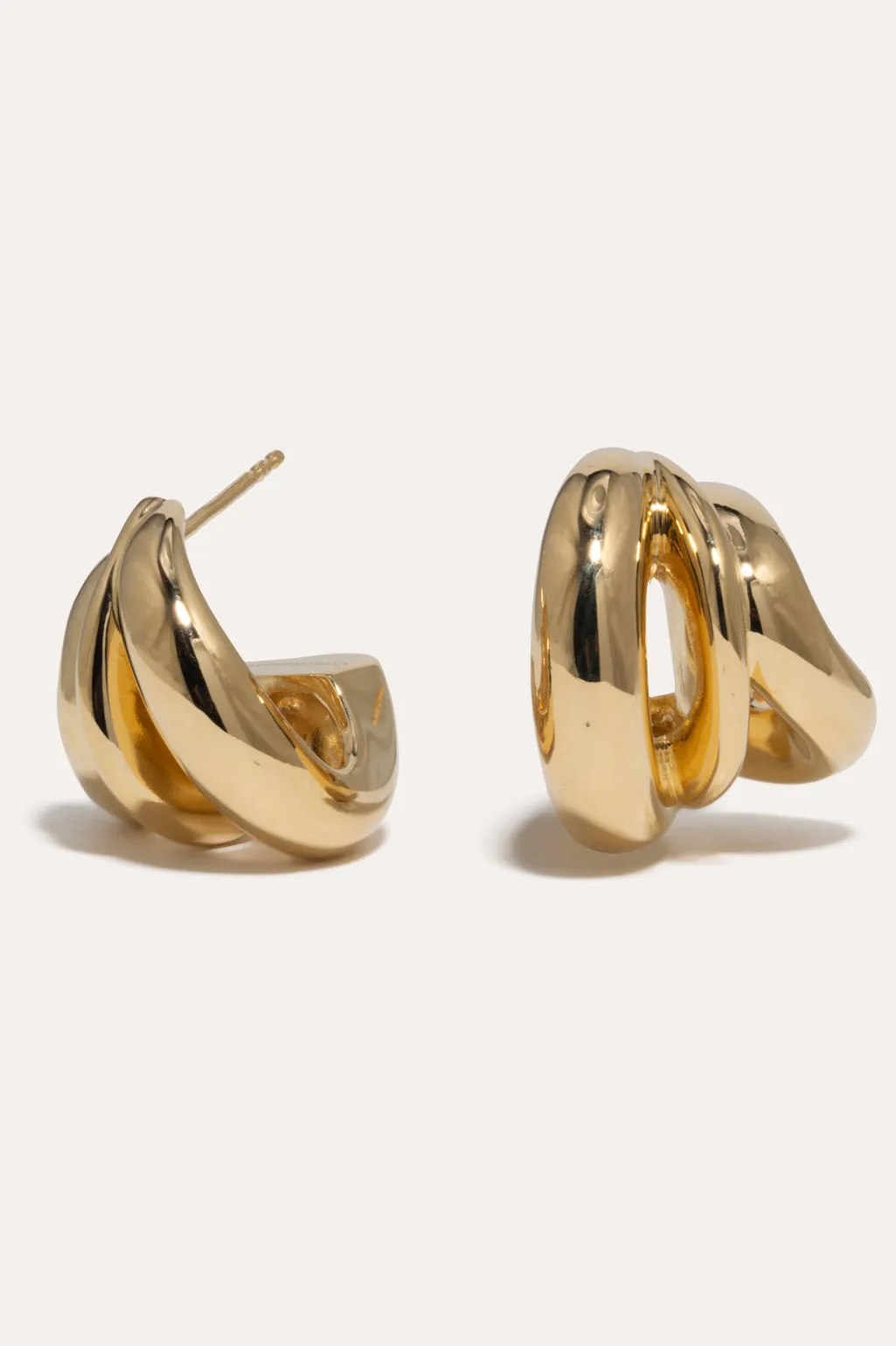 Dollop - Gold Vermeil Earrings