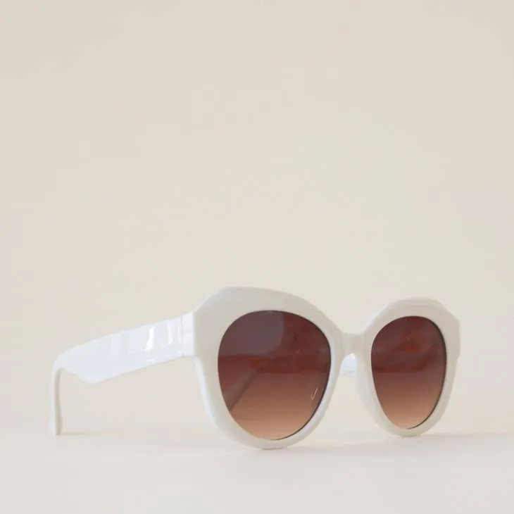 Donna Sunglasses - White