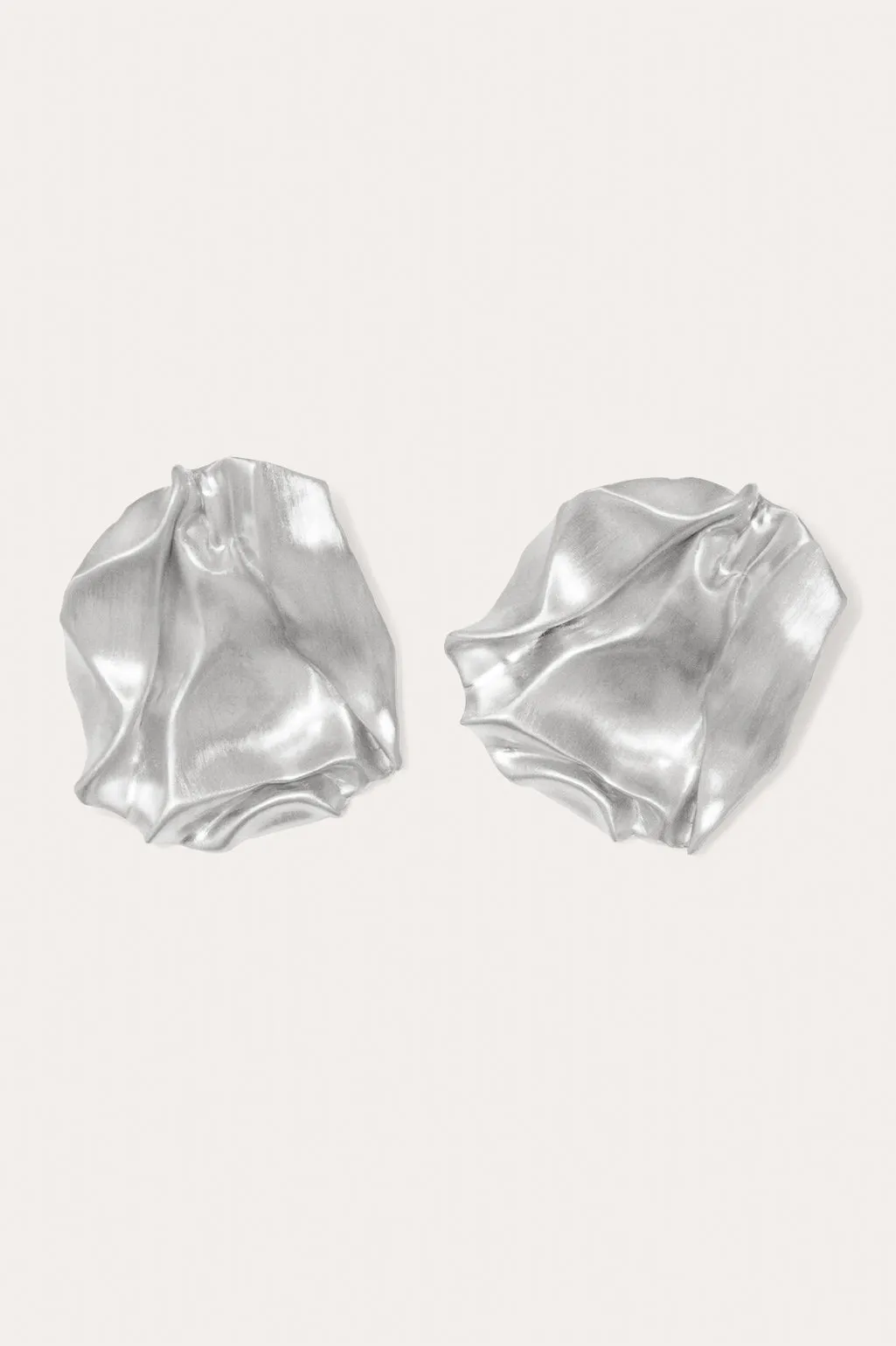 Groundswell - Platinum Plated Earrings