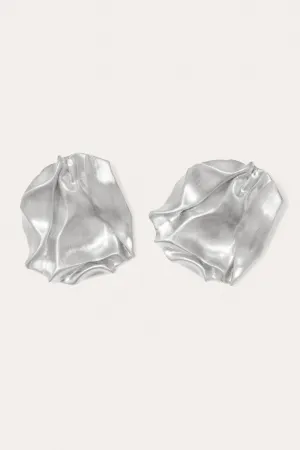 Groundswell - Platinum Plated Earrings