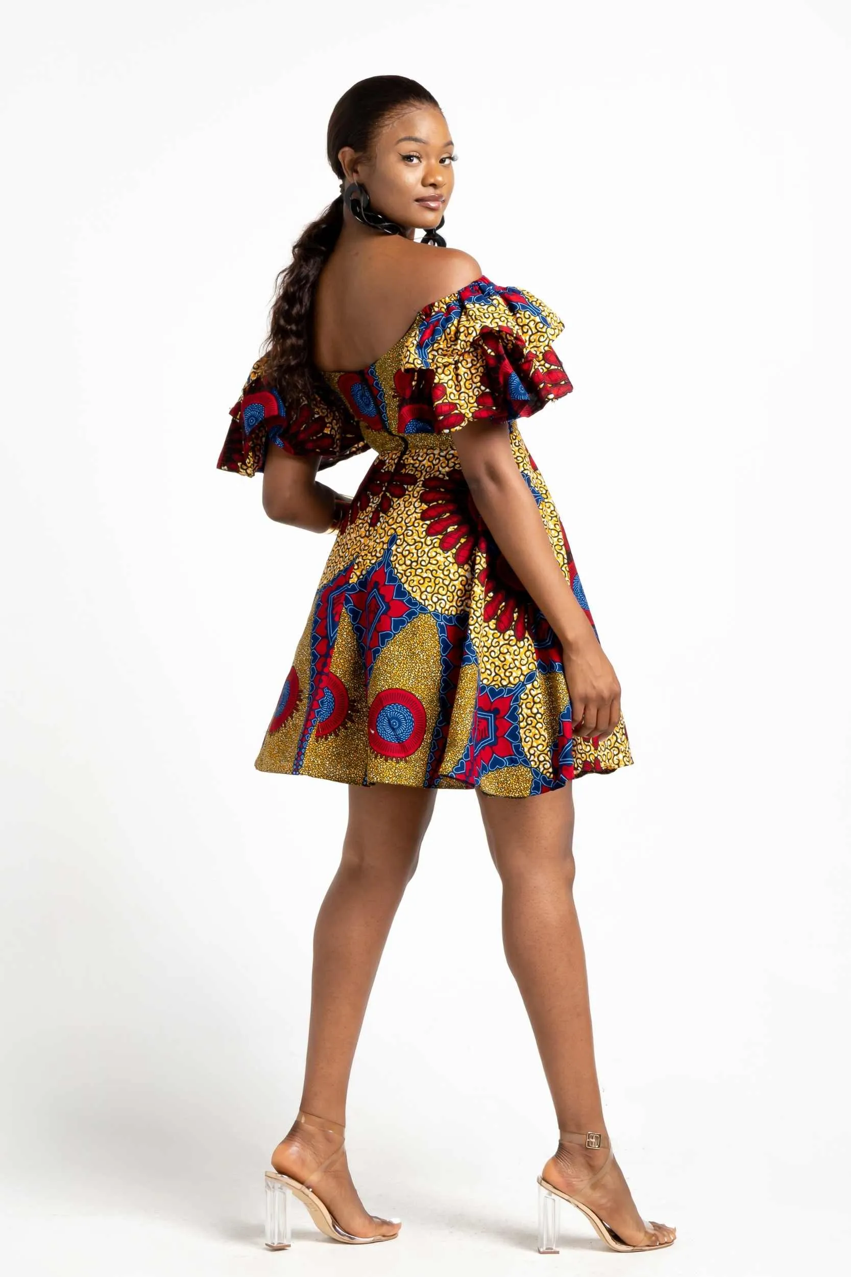 JUNIA African Print Women's Dress