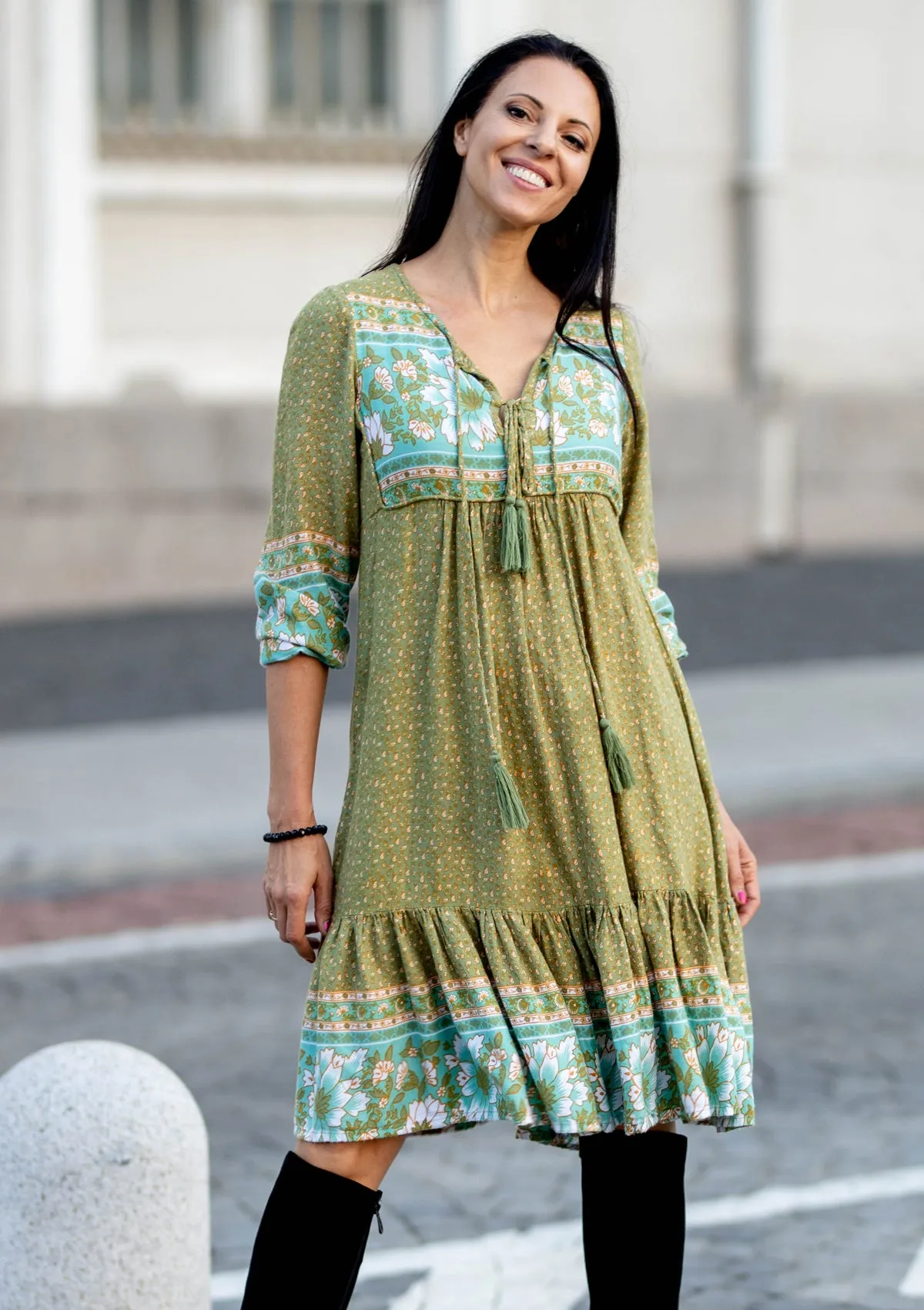 Melly Green Jasmin Dress