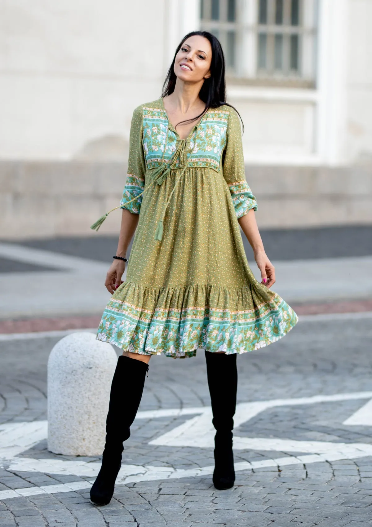 Melly Green Jasmin Dress