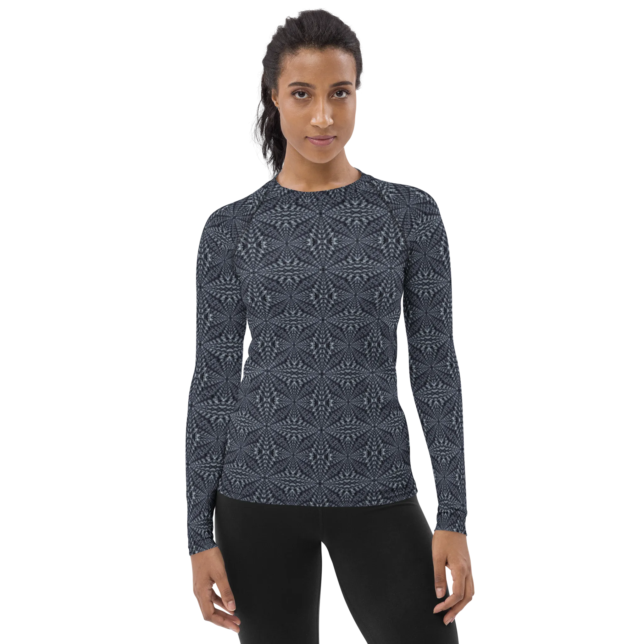 Recursia Fabrique Unknown Women's Rash Guard In Blue