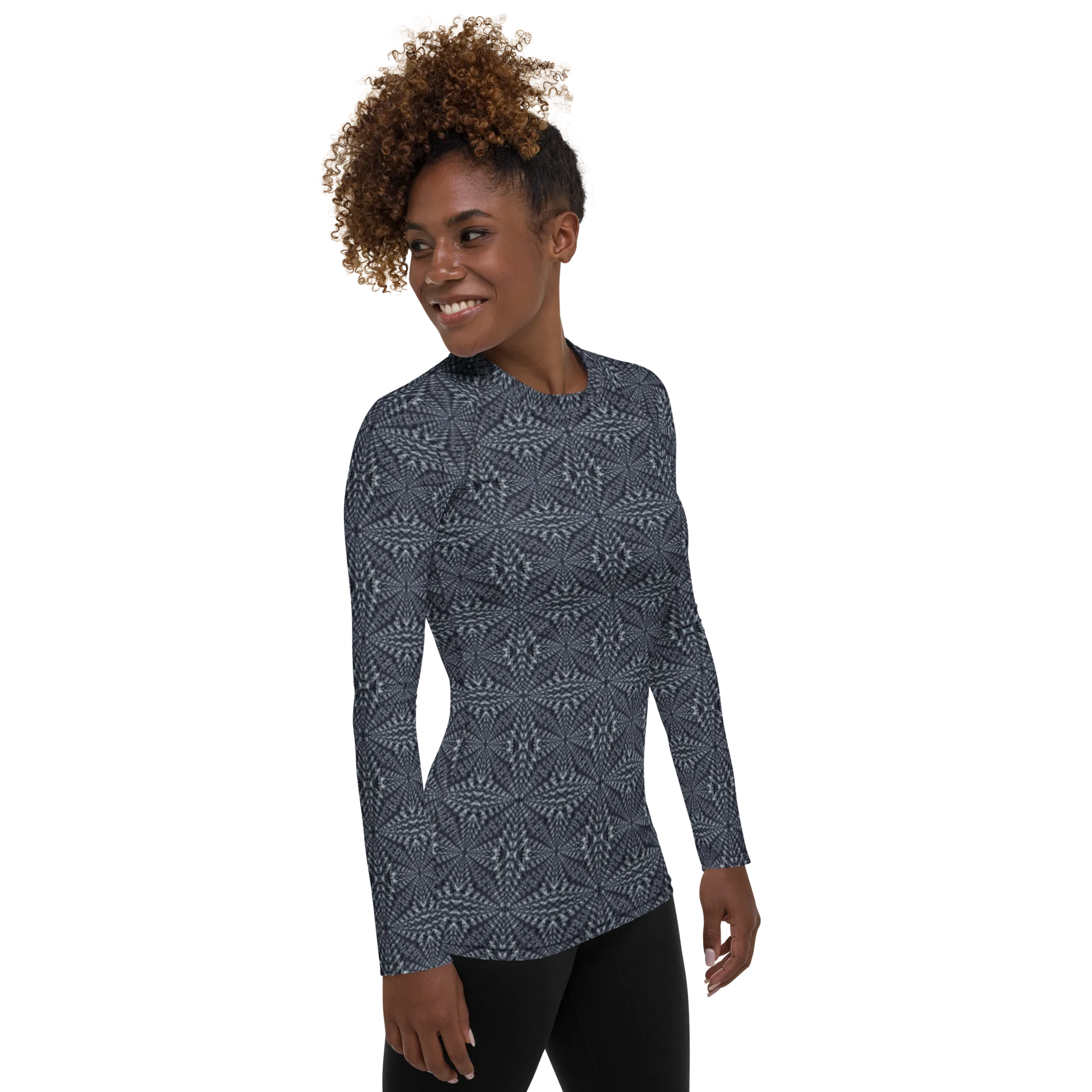 Recursia Fabrique Unknown Women's Rash Guard In Blue