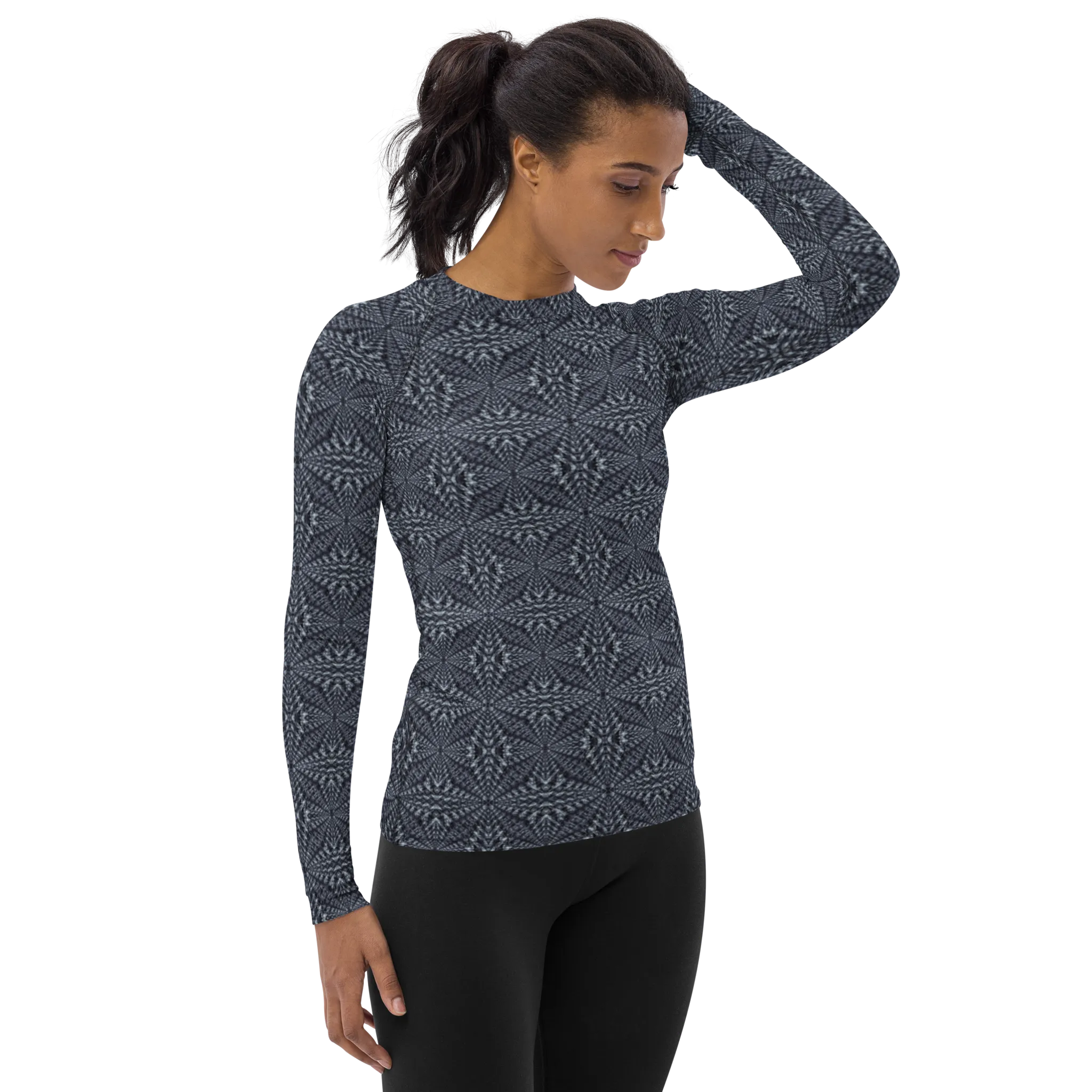 Recursia Fabrique Unknown Women's Rash Guard In Blue