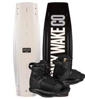 Ronix Supreme Wakeboard Package with Divide Boots (2025)