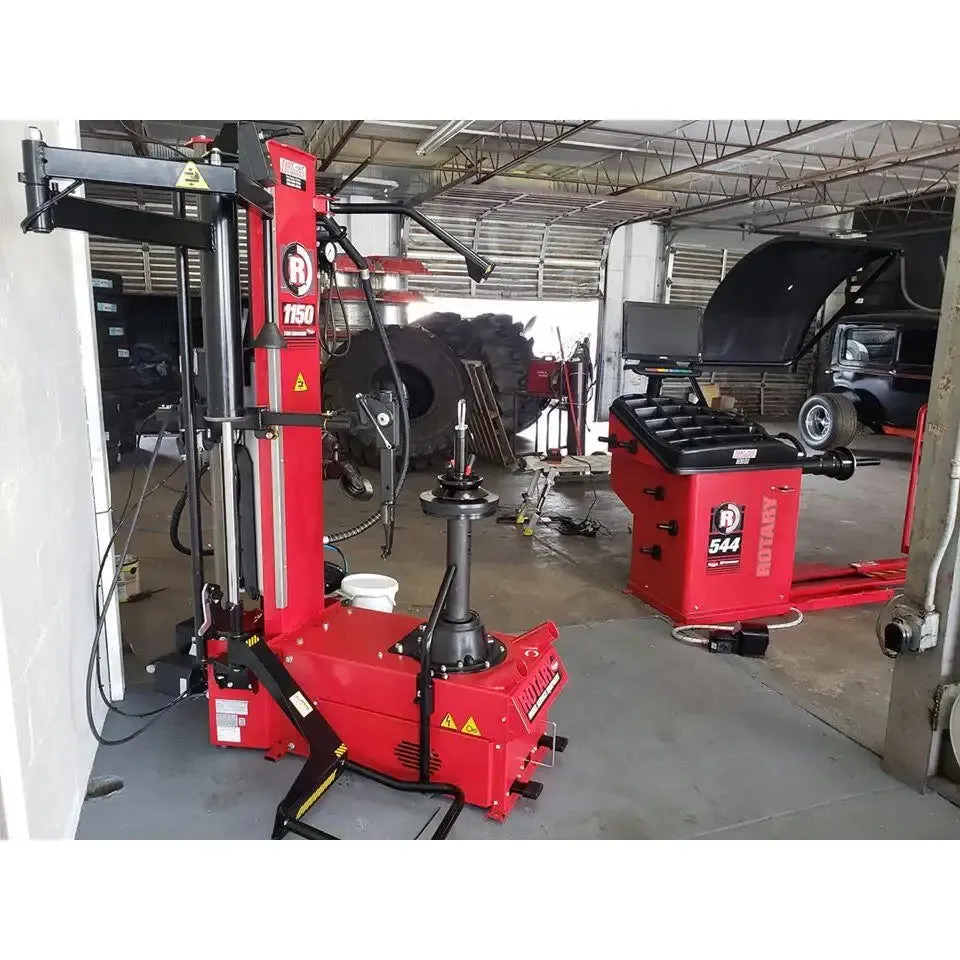 Rotary Center-Post Leverless Tire Changer - R1150