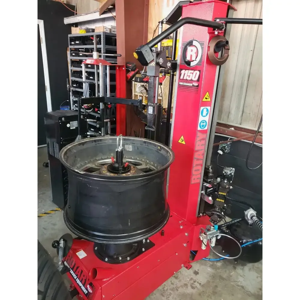 Rotary Center-Post Leverless Tire Changer - R1150