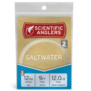 Scientific Anglers Saltwater Nylon Leaders 2-Pack