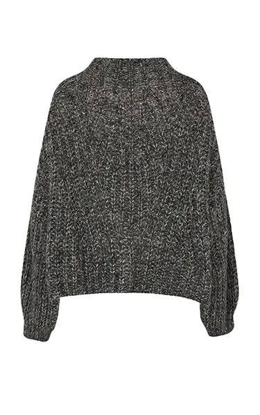 Second Female Black Phantom Loose Knit