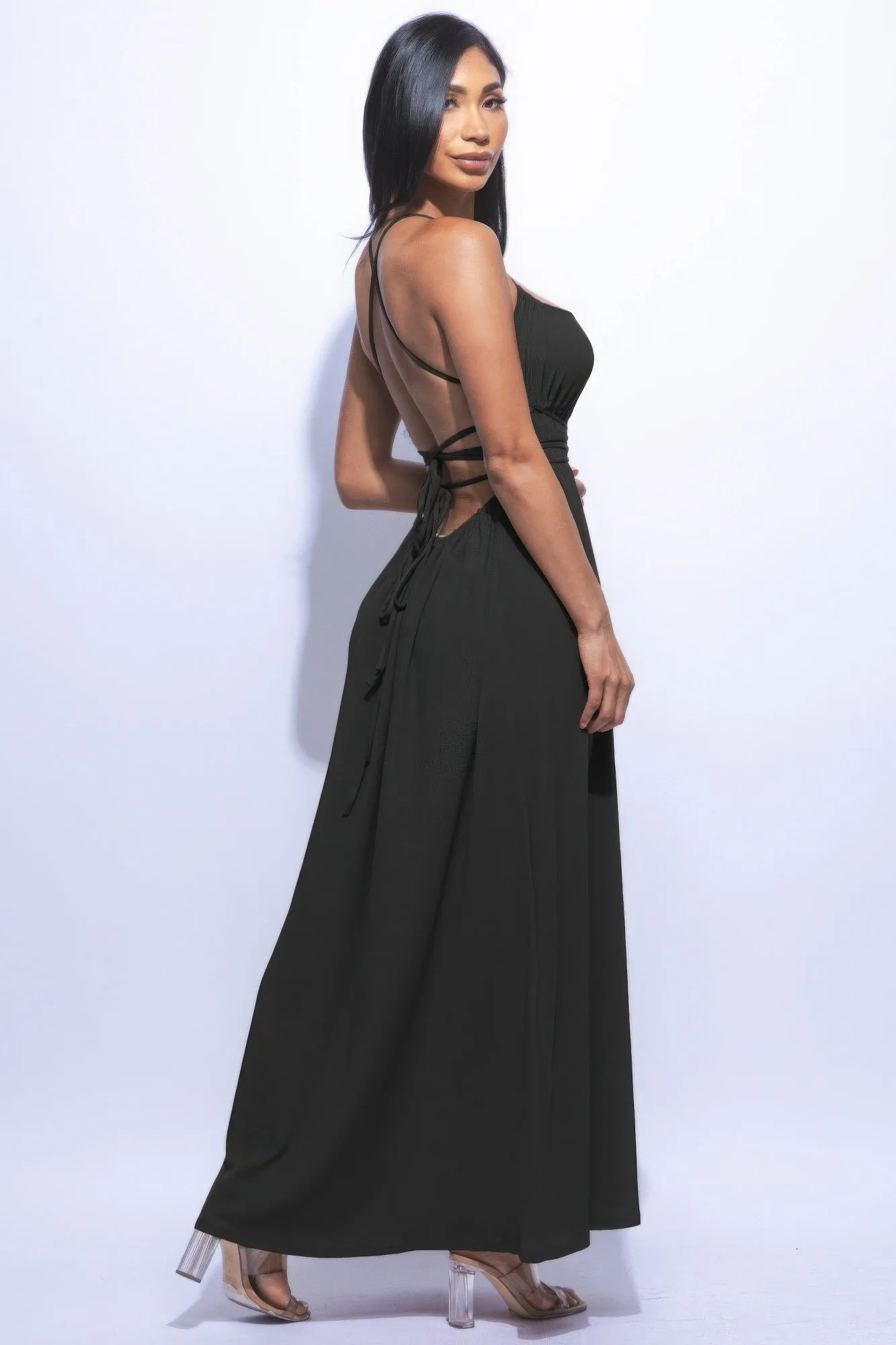 Side Slit Maxi Dress