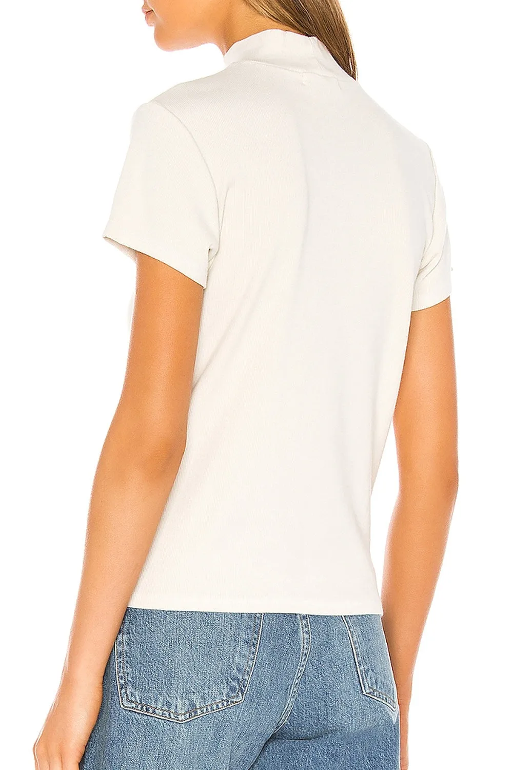 Stay Chic Clu-Ls White Top