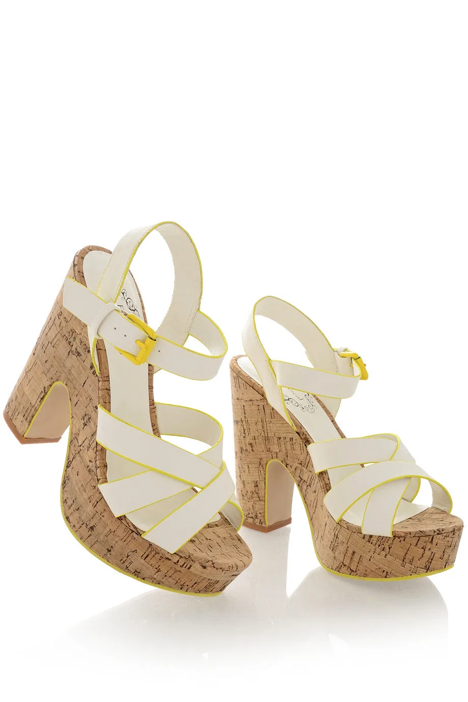 TERSINA White Sandals