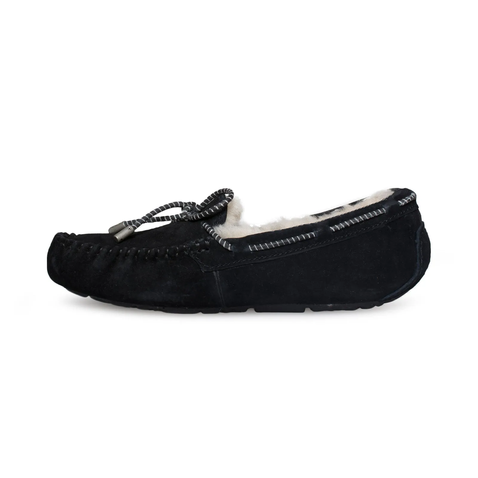 UGG Dakota Swirl Black Slippers