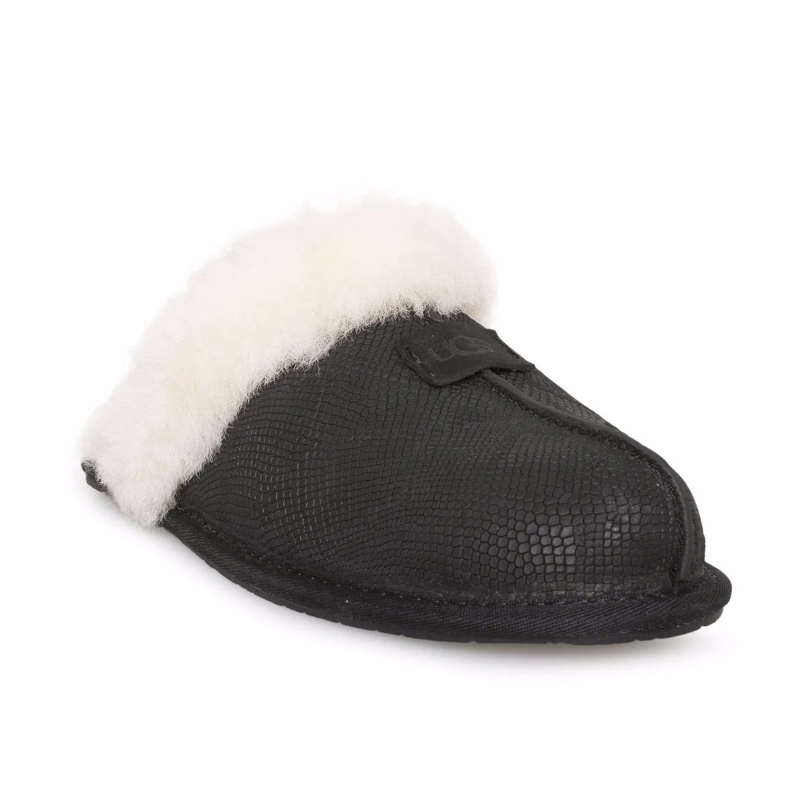 UGG Scuffette II Snake Black Slippers