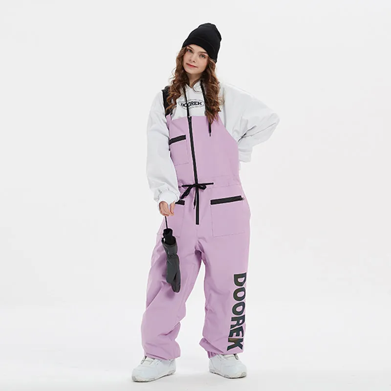 Women's DOOREK Unisex Camden Overall Snowboard Bibs Snow Pants